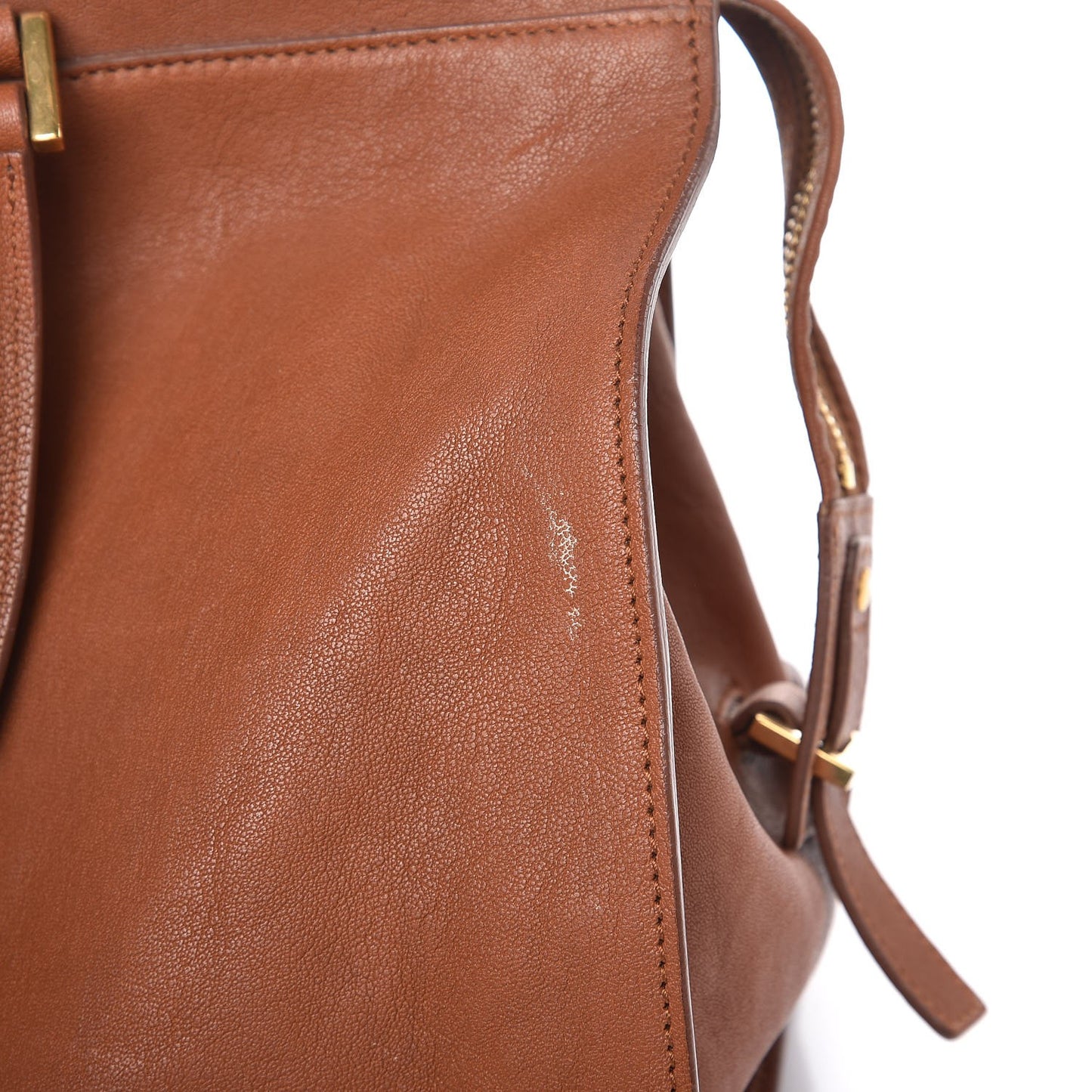 Sheepskin Medium Cabas Chyc Whiskey