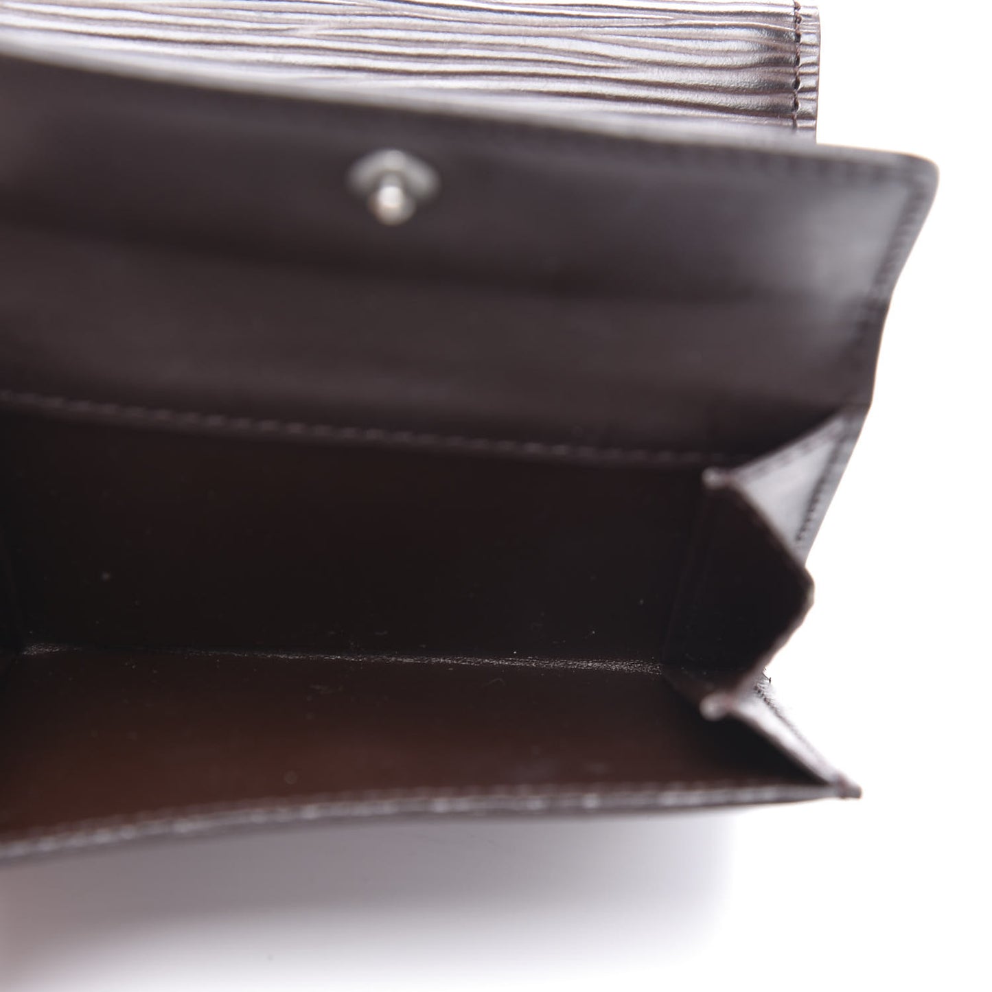 Epi Porte-Monnaie Elastique Wallet Moka