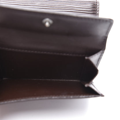 Louis Vuitton Epi Porte-Monnaie Elastique Wallet Moka 5 of 7