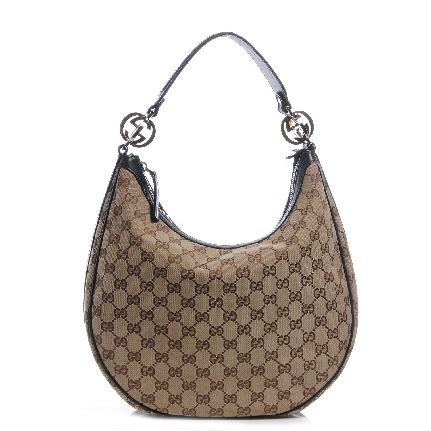 Gucci Monogram GG Twins Medium Hobo 1 of 7