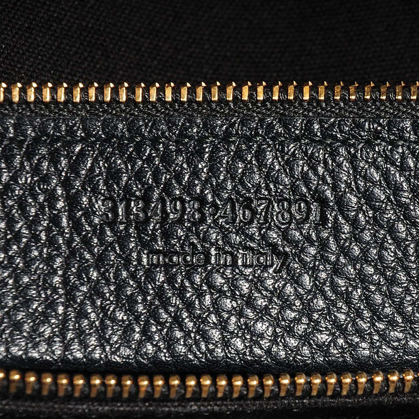Calfskin Large Muse Two Black