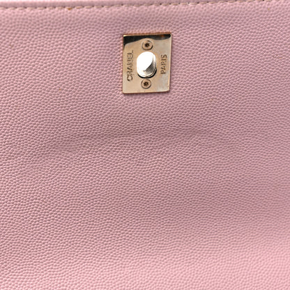 Chanel Caviar Quilted Medium Business Affinity Flap Light Pink 12 of 18