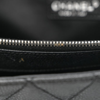Chanel Caviar Quilted Grand Shopping Tote GST Black 14 of 16
