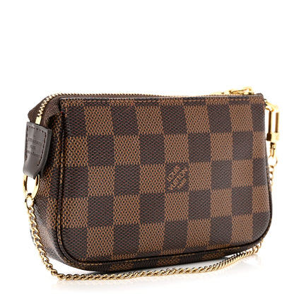 Louis Vuitton Damier Ebene Mini Pochette Accessories 3 of 6