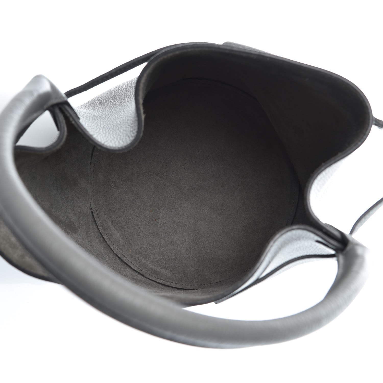 Celine Supple Grained Calfskin Big Bag Bucket Grey 6 of 8