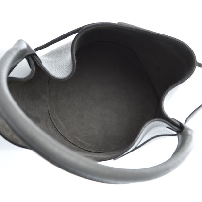 Celine Supple Grained Calfskin Big Bag Bucket Grey 6 of 8