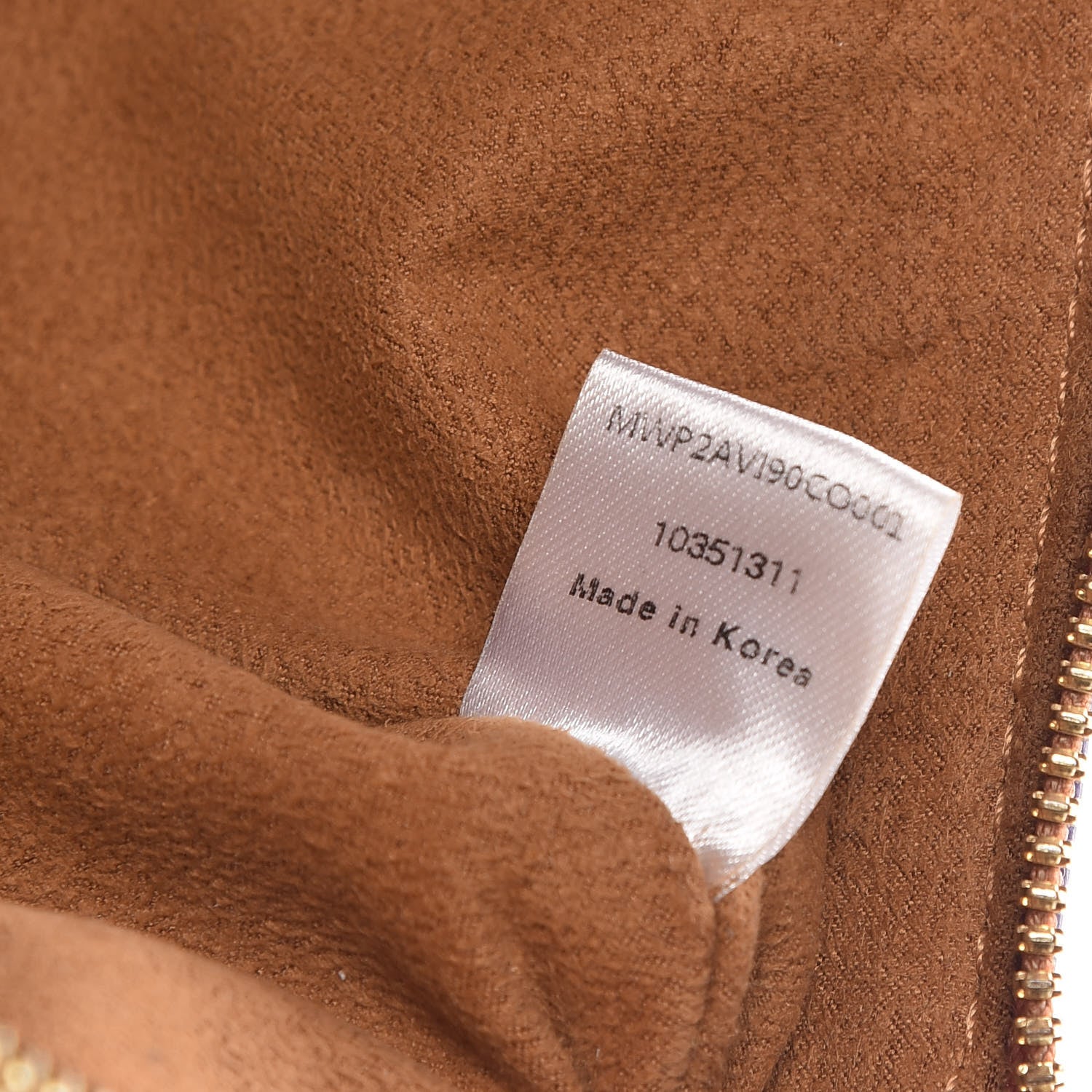 MCM Visetos Large Liz Reversible Shopper Tote Cognac 14 of 17