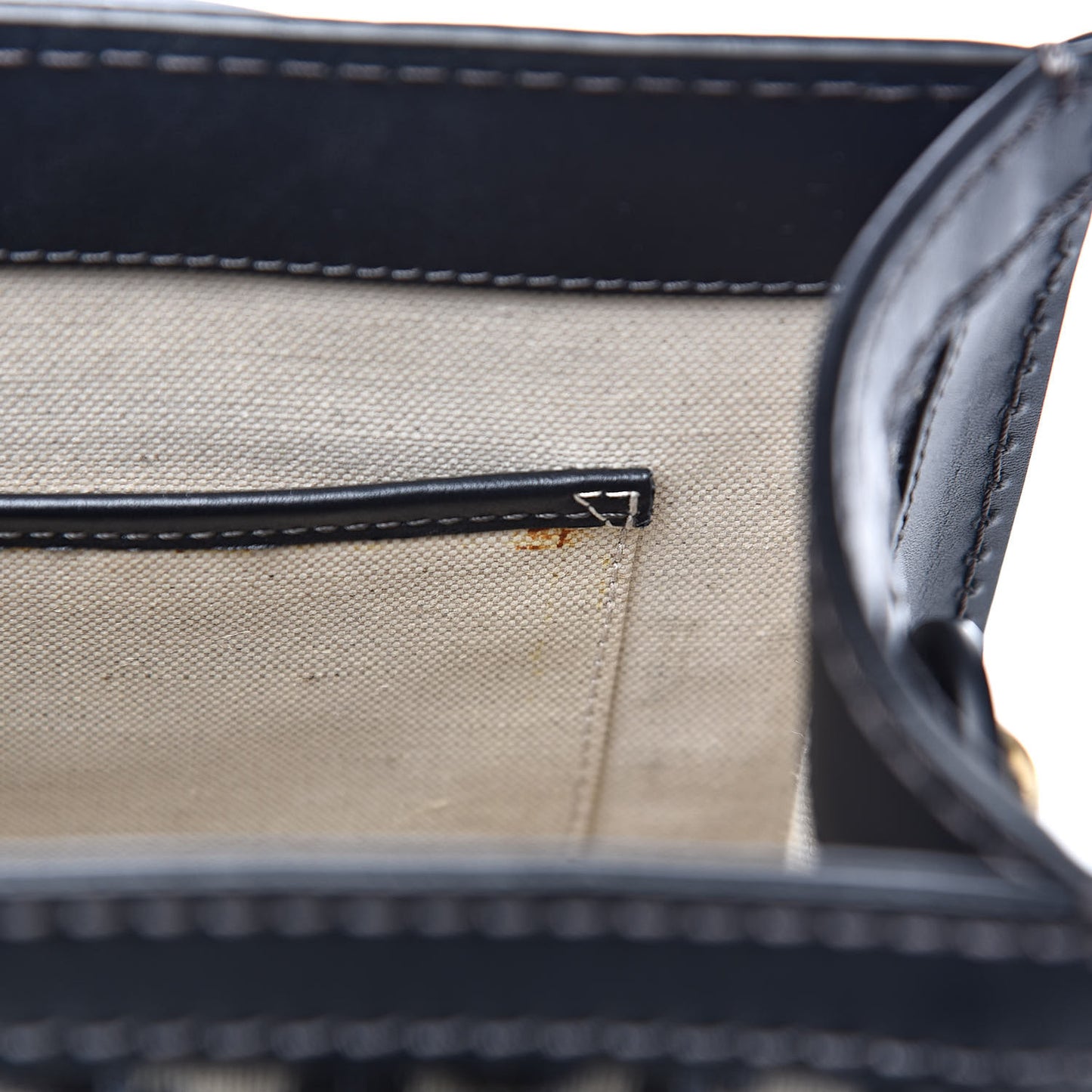 Oblique Mini Tote Bag Blue