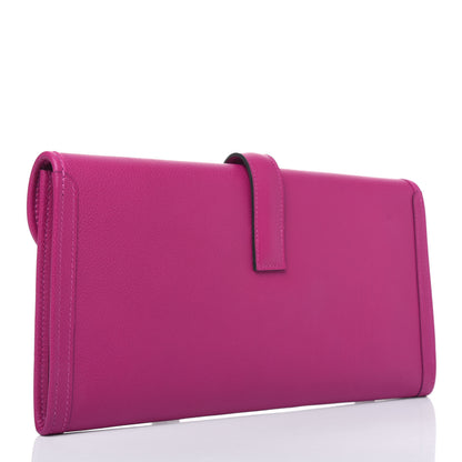 Hermes Evercolor Jige Elan 29 Clutch Rose Poupre 3 of 11