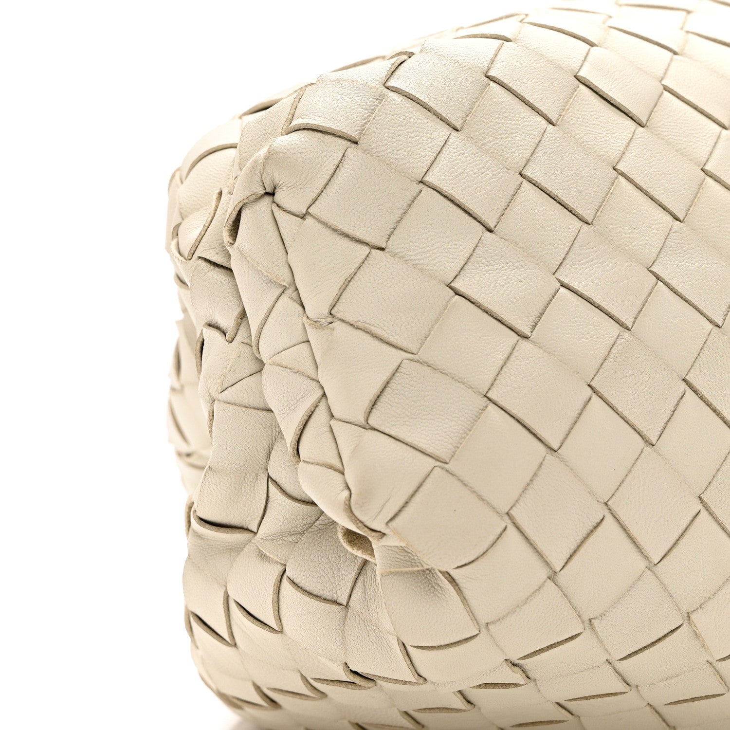 Bottega Veneta Nappa Maxi Intrecciato The Pouch Oversized Clutch Plaster 7 of 12