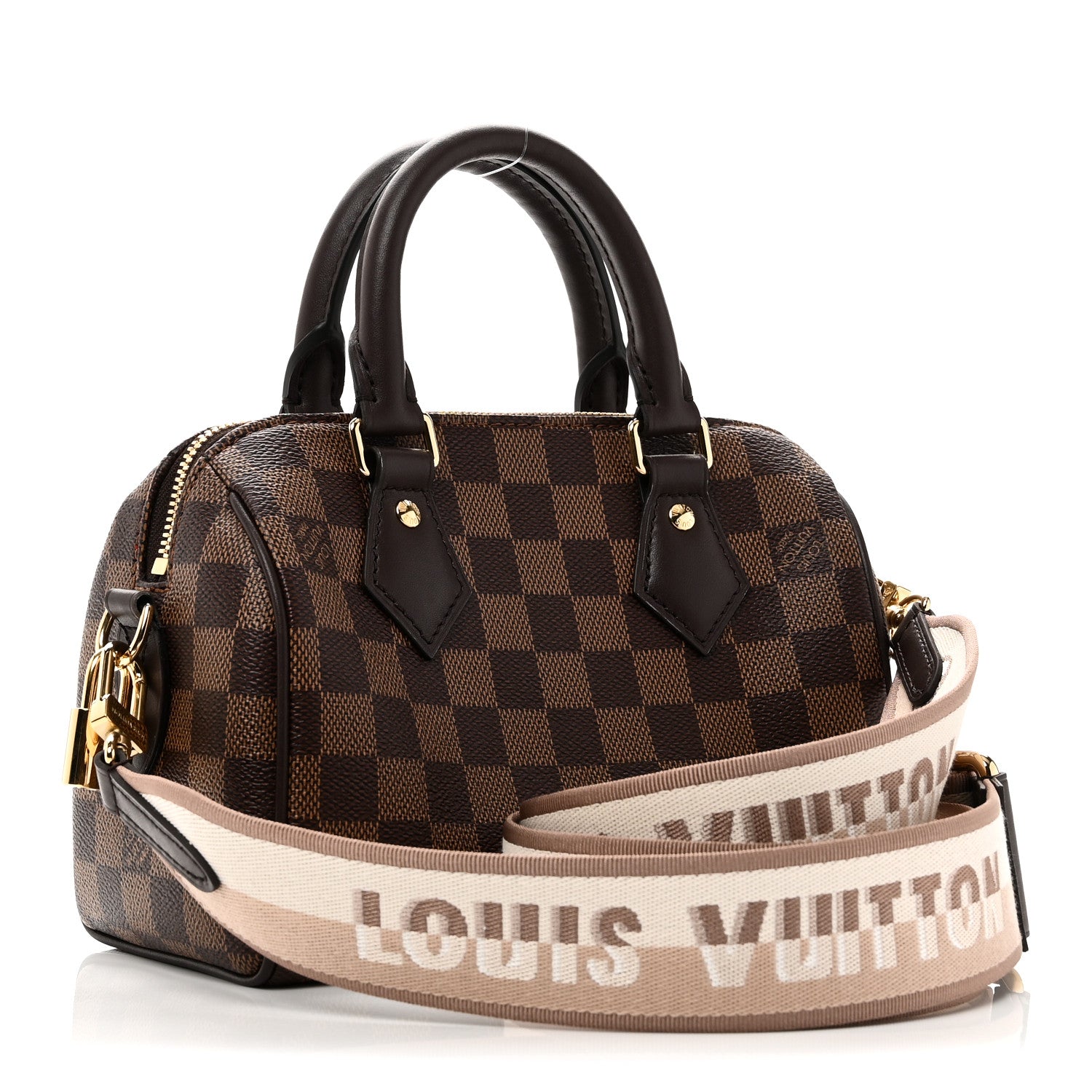 Louis Vuitton Damier Ebene Speedy Bandouliere 20 3 of 10