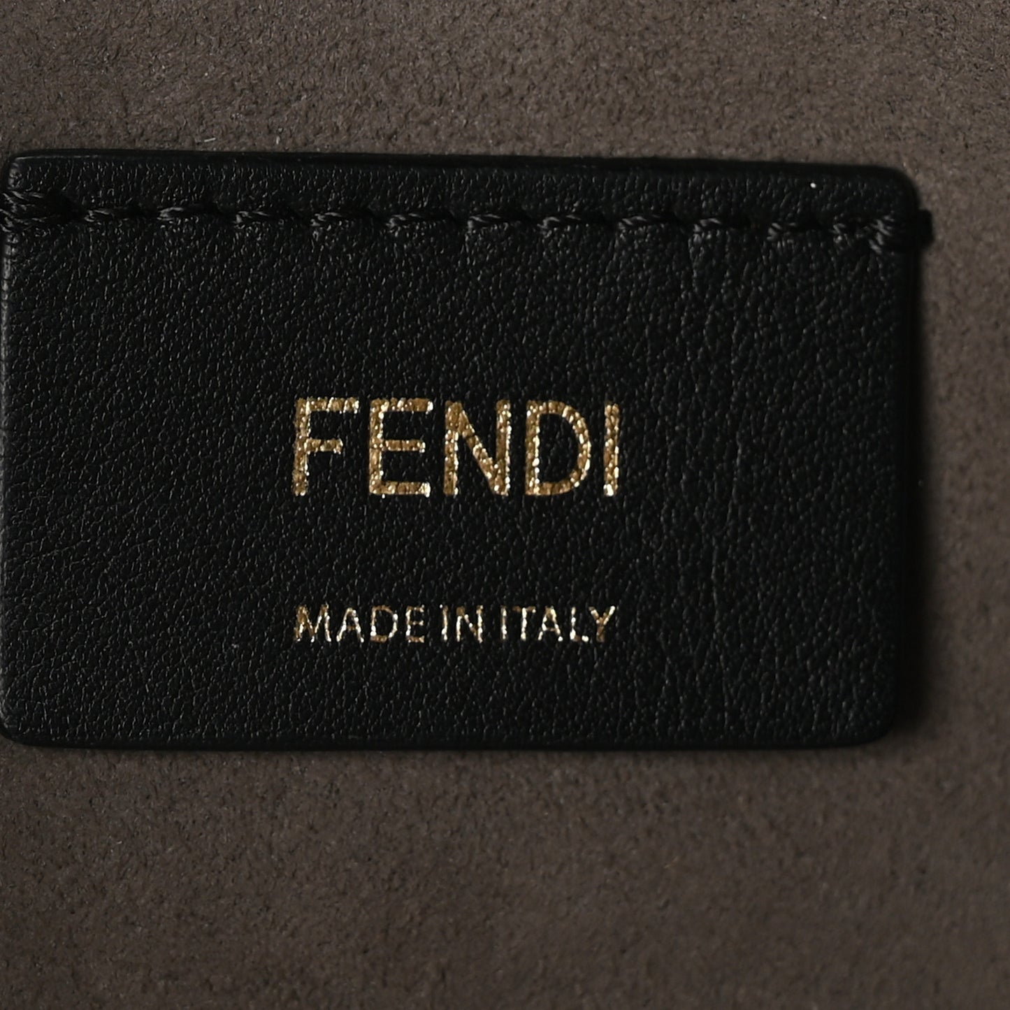 Vitello Century Opaco F is Fendi Camera Case Black