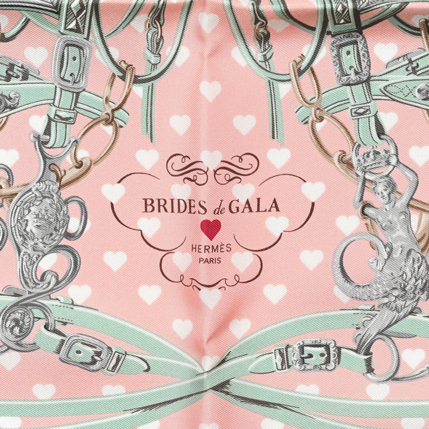 Silk Brides De Gala Love Pocket Square Beige Rose Dragee Vert Amande