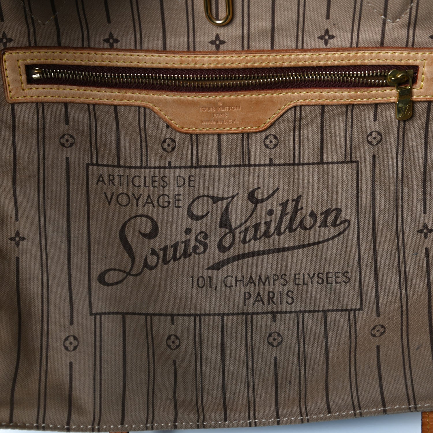 Louis Vuitton Monogram Neverfull MM 6 of 11