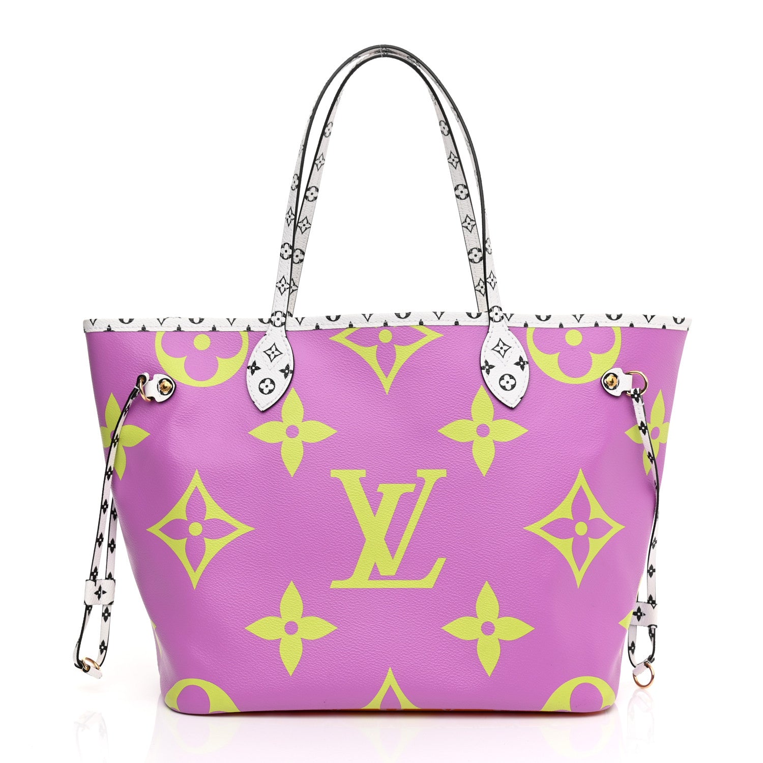 Louis Vuitton Monogram Giant Neverfull MM Pink Lilac 5 of 21