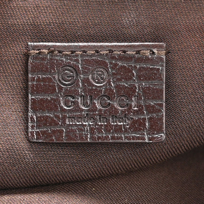 Gucci Monogram Boat Pochette Dark Brown 7 of 13