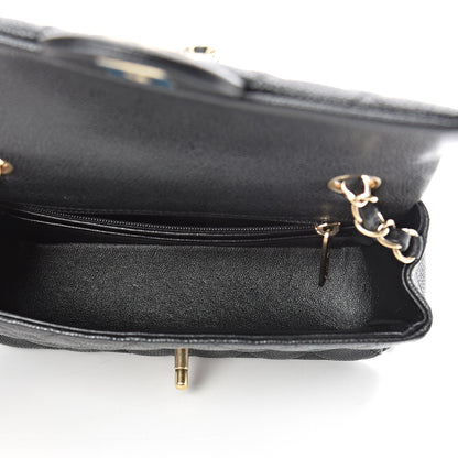 Chanel Caviar Quilted Mini Rectangular Flap Black 4 of 10