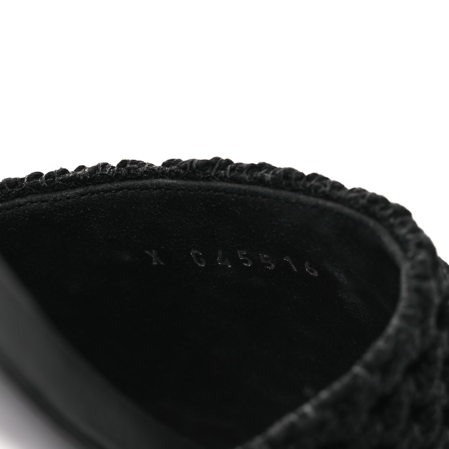 Chanel Crochet CC Mules Sandals 38.5 Black 10 of 12