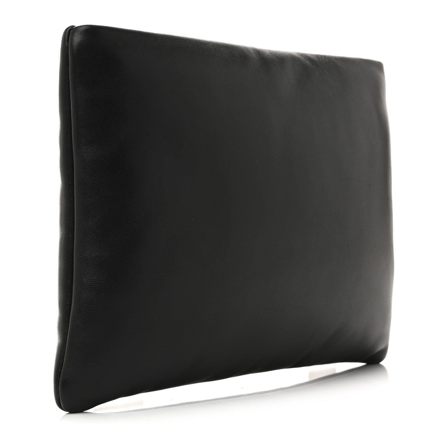 Saint Laurent Lambskin Small Calypso Pouch Black 3 of 8