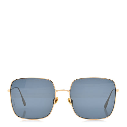 Christian Dior Metal Diorstellaire 1 Sunglasses Gold Blue 2 of 8