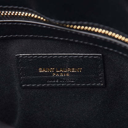 Saint Laurent Calfskin Small Manhattan Shopper Tote Black 6 of 10