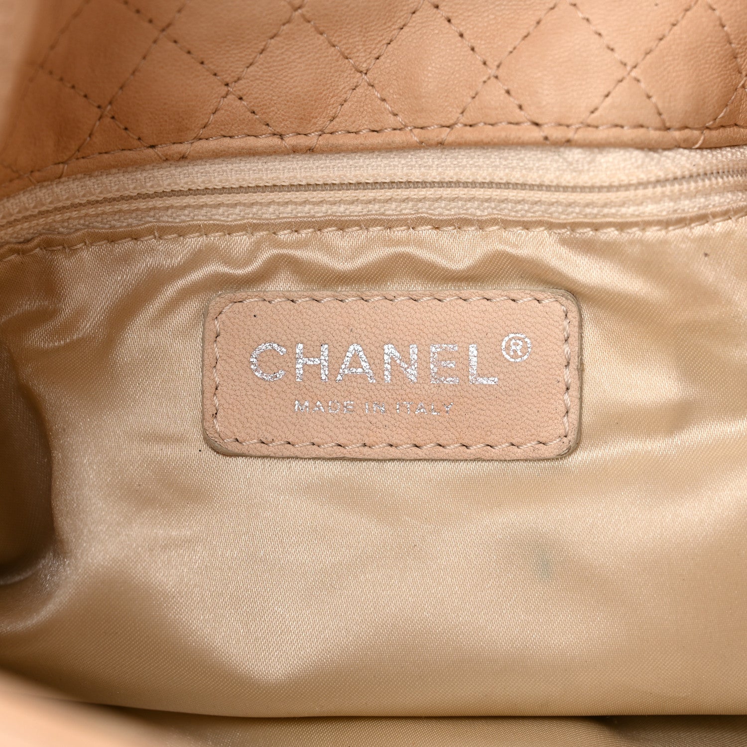 Chanel Lambskin Soft And Chain Hobo Beige 6 of 12