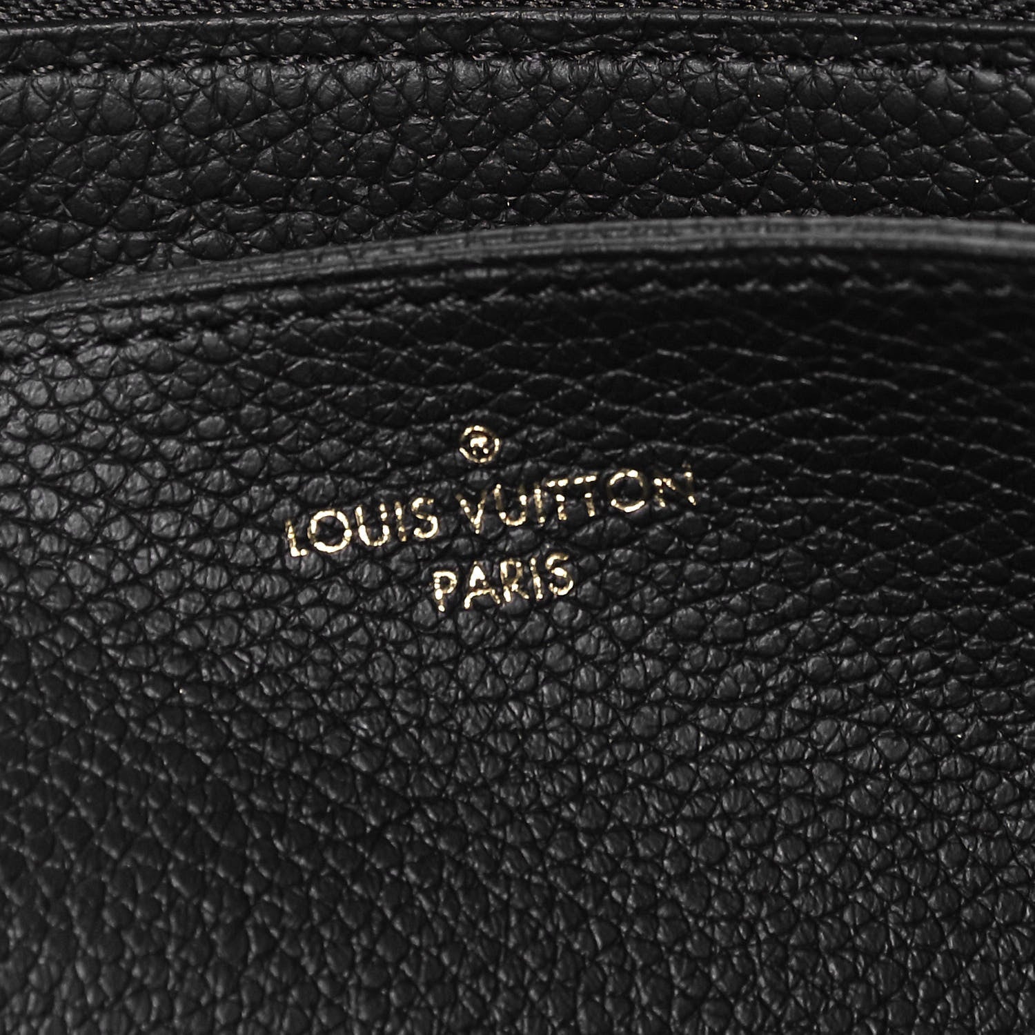 Louis Vuitton Empreinte Zippy Wallet Black 6 of 8