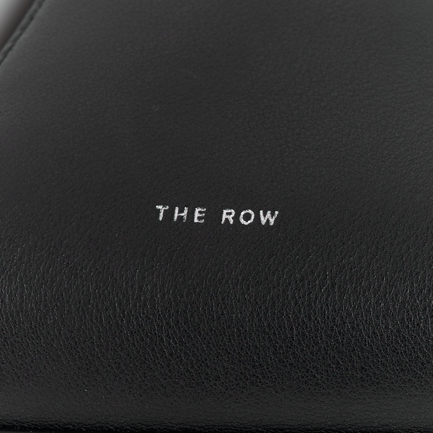 The Row Polished Saddle Calfskin E/W Top Handle Bag Black 7 of 10