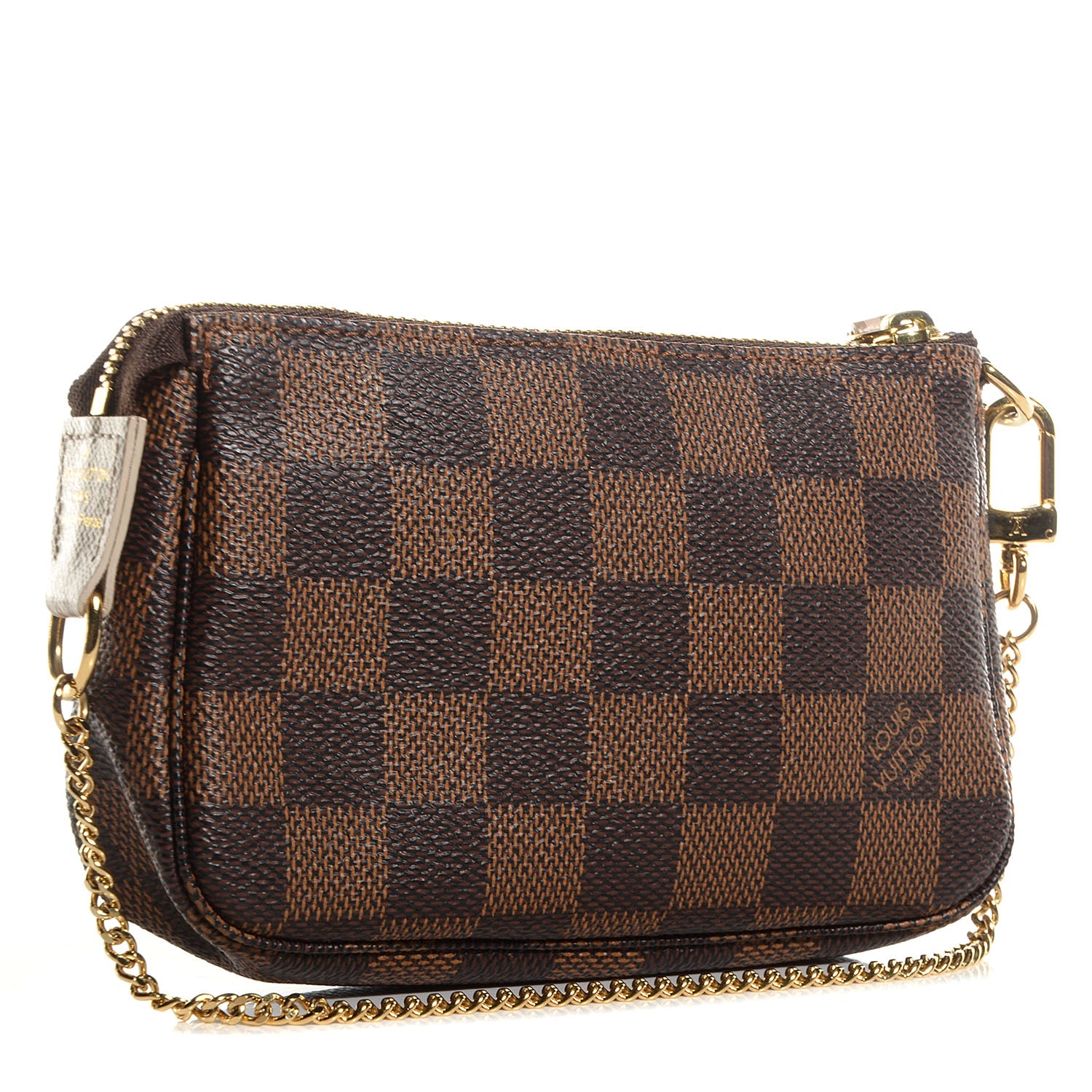 Louis Vuitton Damier Ebene Trunks and Locks Mini Pochette Accessories 3 of 7