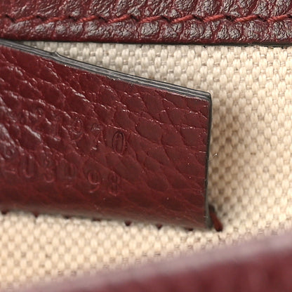 Gucci Dollar Calfskin Crystal Mini Dionysus Shoulder Bag Vintage Bordeaux 7 of 9