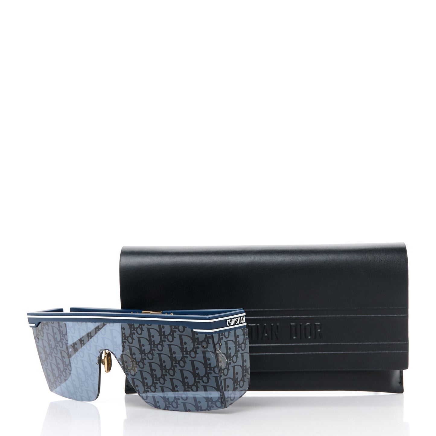 Oblique Diorclub M1U Mask Sunglasses Blue
