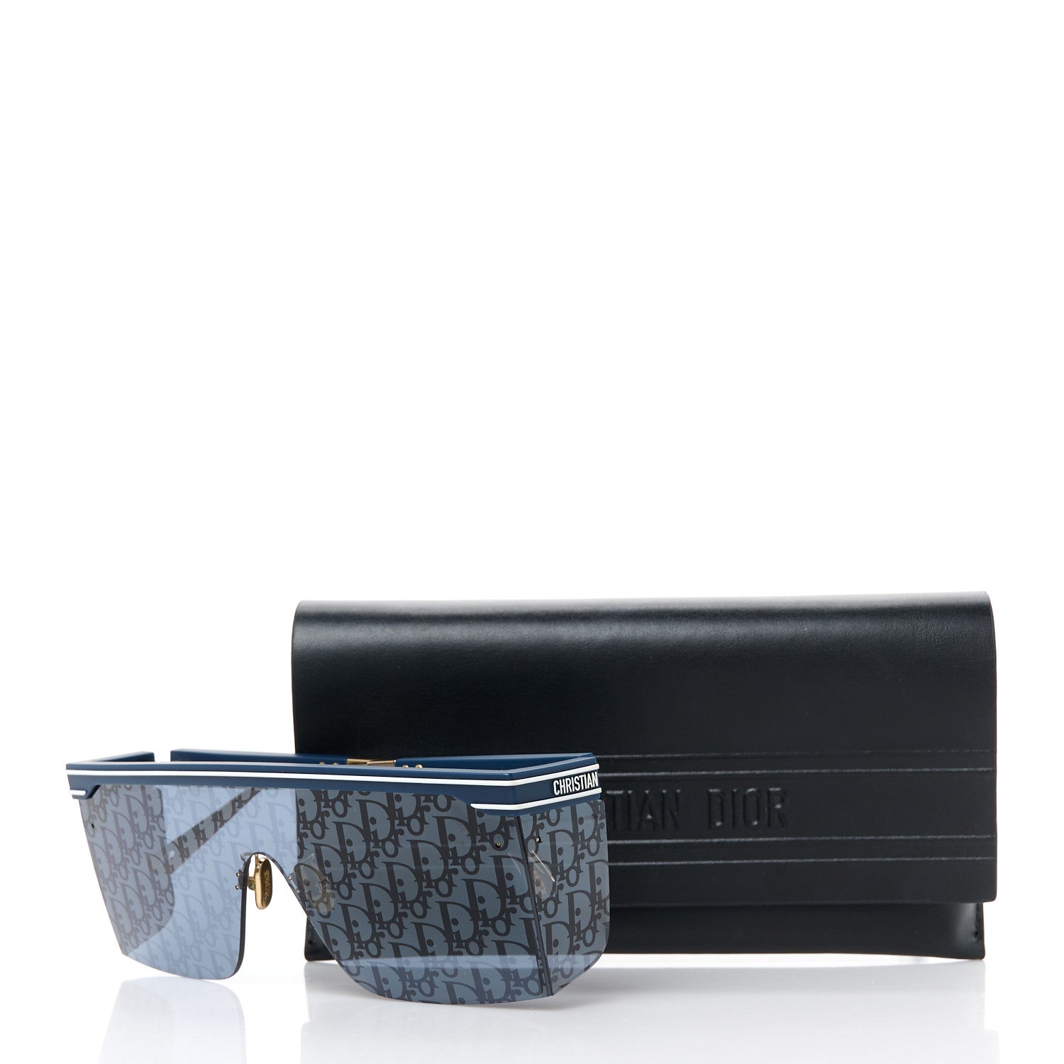 Christian Dior Oblique Diorclub M1U Mask Sunglasses Blue 8 of 8