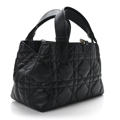 Christian Dior Calfskin Macrocannage Small Toujours Black 4 of 11