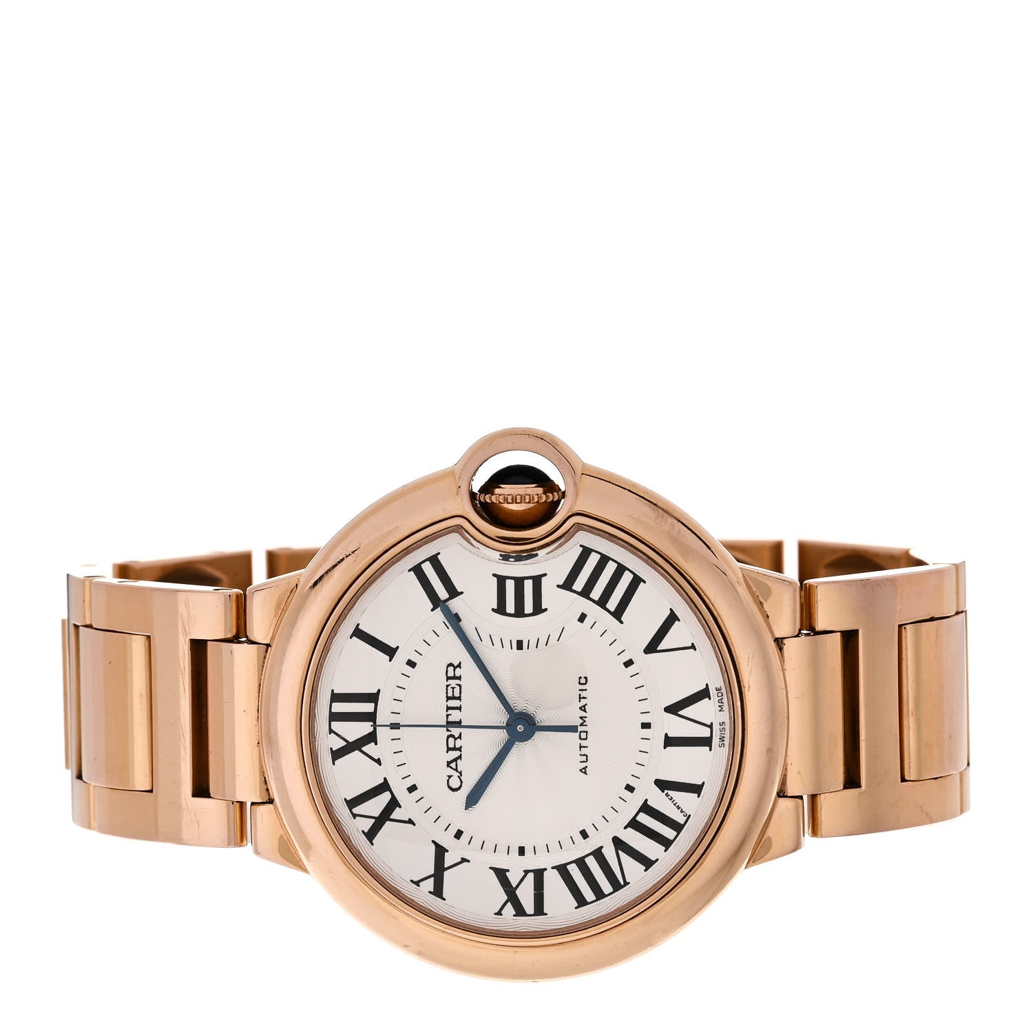 Cartier 18K Pink Gold 36mm Ballon Bleu De Cartier Automatic Watch 2 of 4