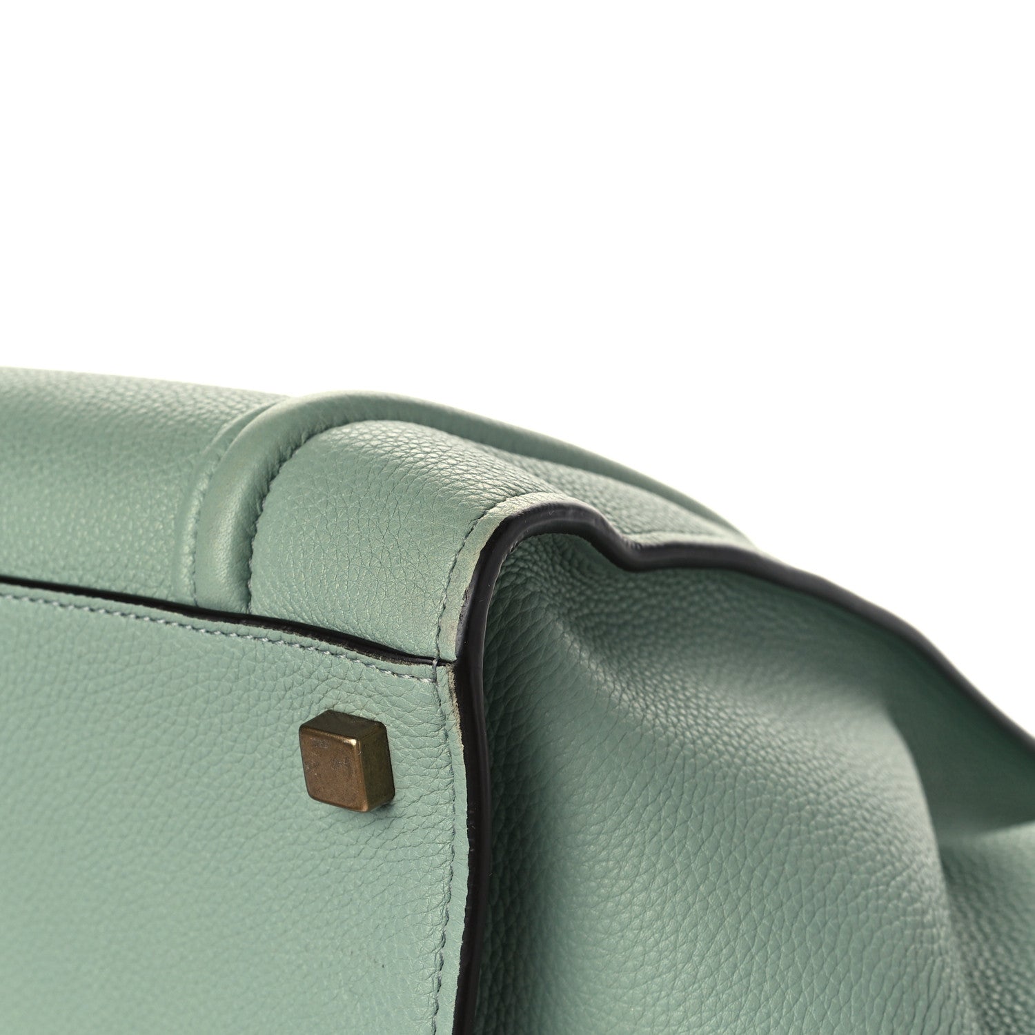 Celine Baby Grained Calfskin Medium Phantom Luggage Jade 10 of 12