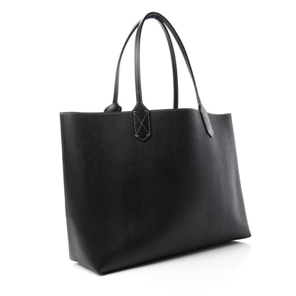 Gucci Calfskin GG Supreme Monogram Medium Reversible Tote Black 3 of 24