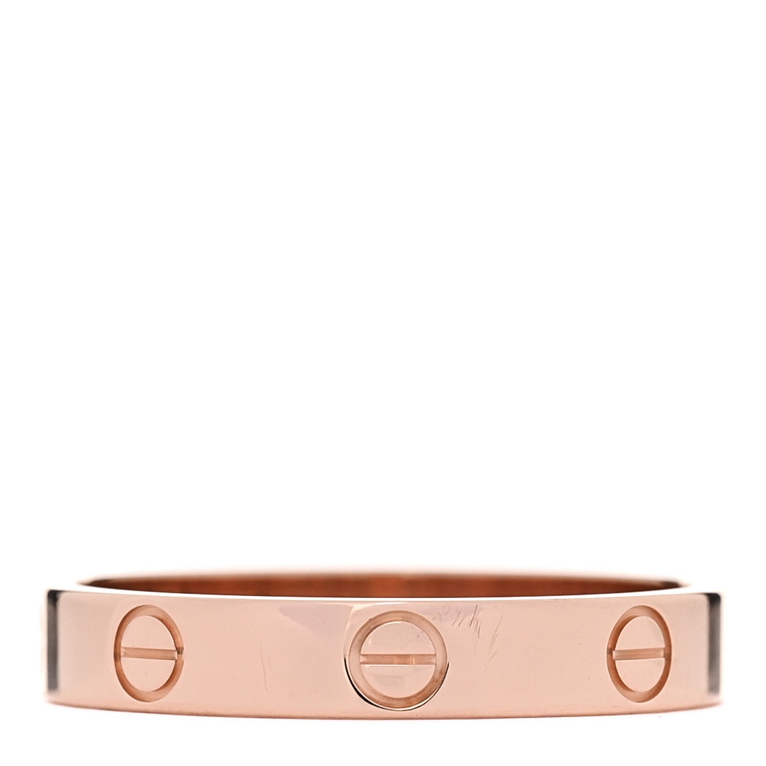 Cartier 18K Pink Gold 3.5mm LOVE Wedding Band Ring 59 8.75 2 of 3