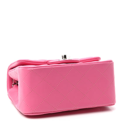 Chanel Lambskin Quilted Mini Square Flap Pink 4 of 9