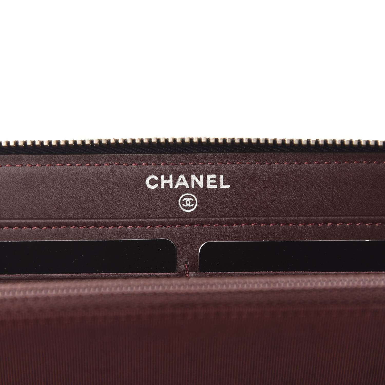 Chanel Caviar Quilted Large Gusset Zip Around Wallet Black 11 of 13