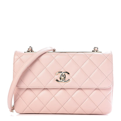 Chanel Lambskin Quilted Medium Trendy CC Flap Light Pink 1 of 11