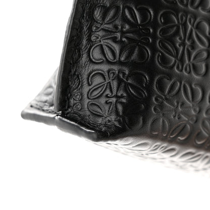 Loewe Calfskin Embossed Mini Repeat T Pouch Black 10 of 10