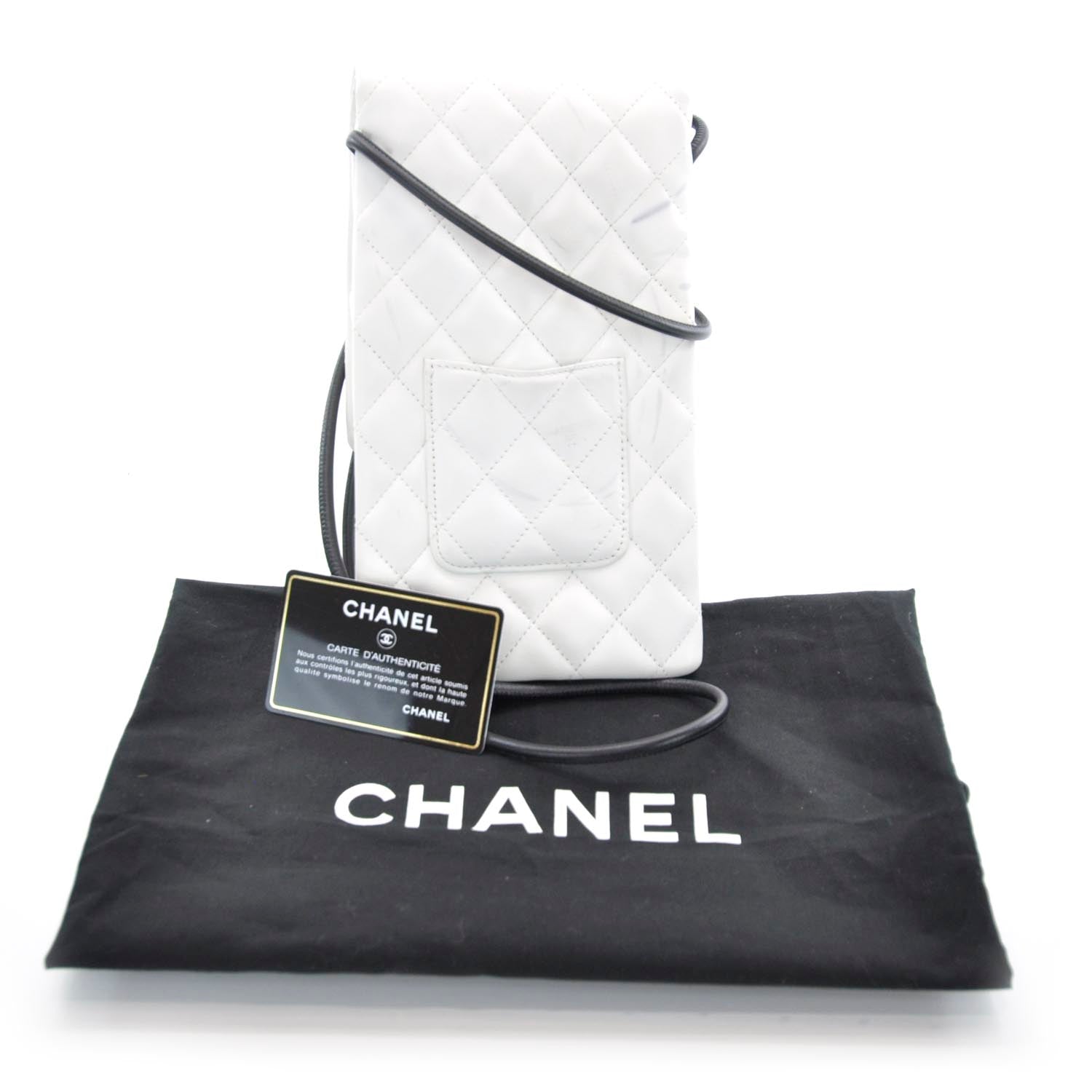 Chanel Python Cambon Shoulder Bag White 3 of 11