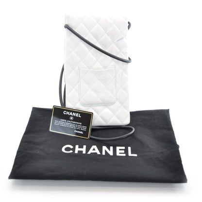 Chanel Python Cambon Shoulder Bag White 3 of 11