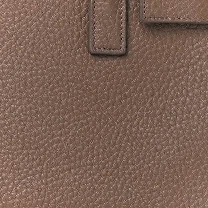 Saint Laurent Grained Calfskin Nano Sac De Jour Poudre Taupe 9 of 16