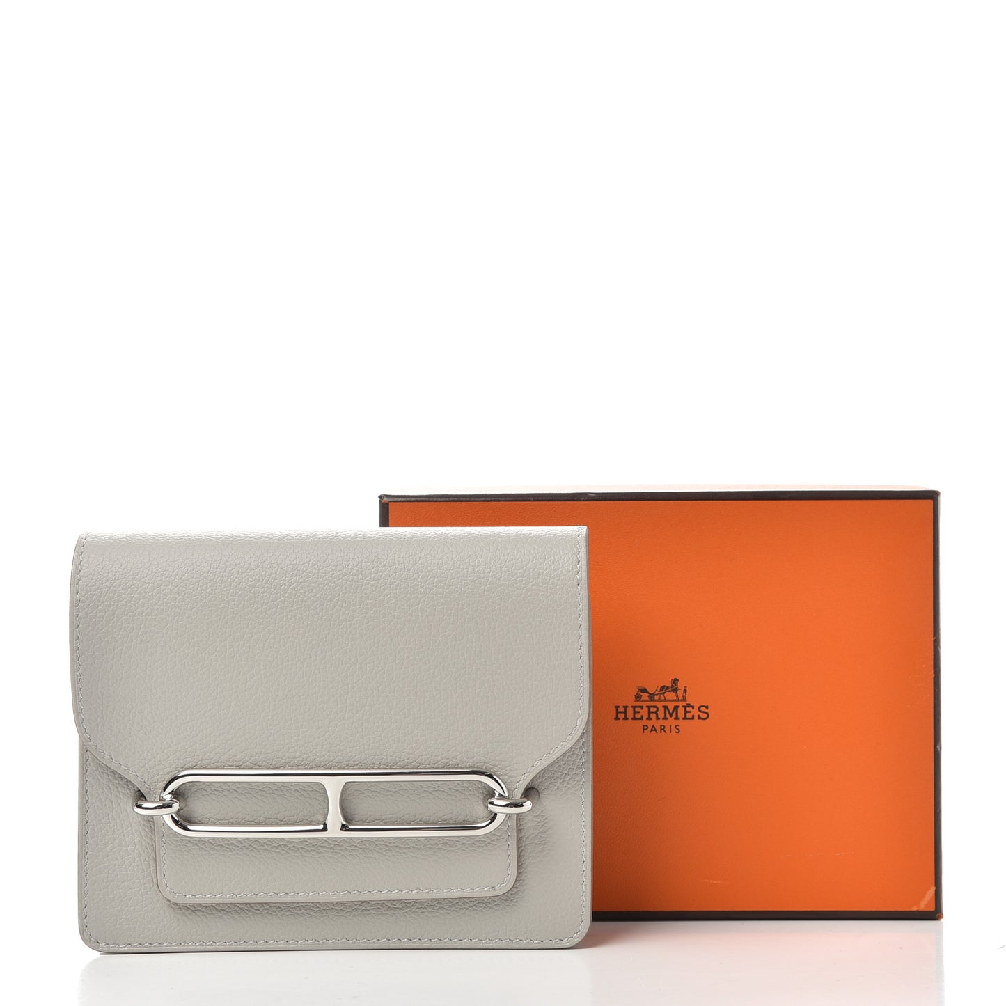 Evercolor Roulis Slim Wallet Gris Perle