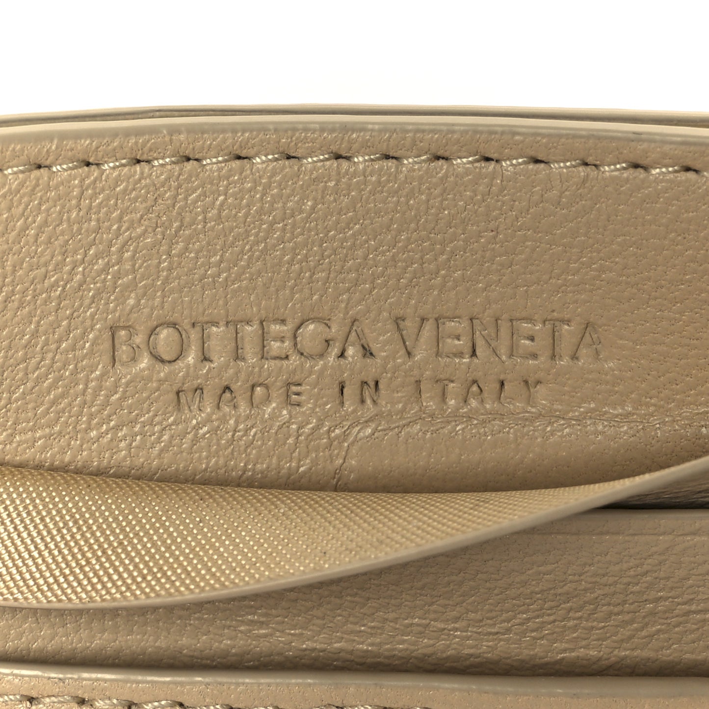 Nappa Intrecciato Card Holder Porridge