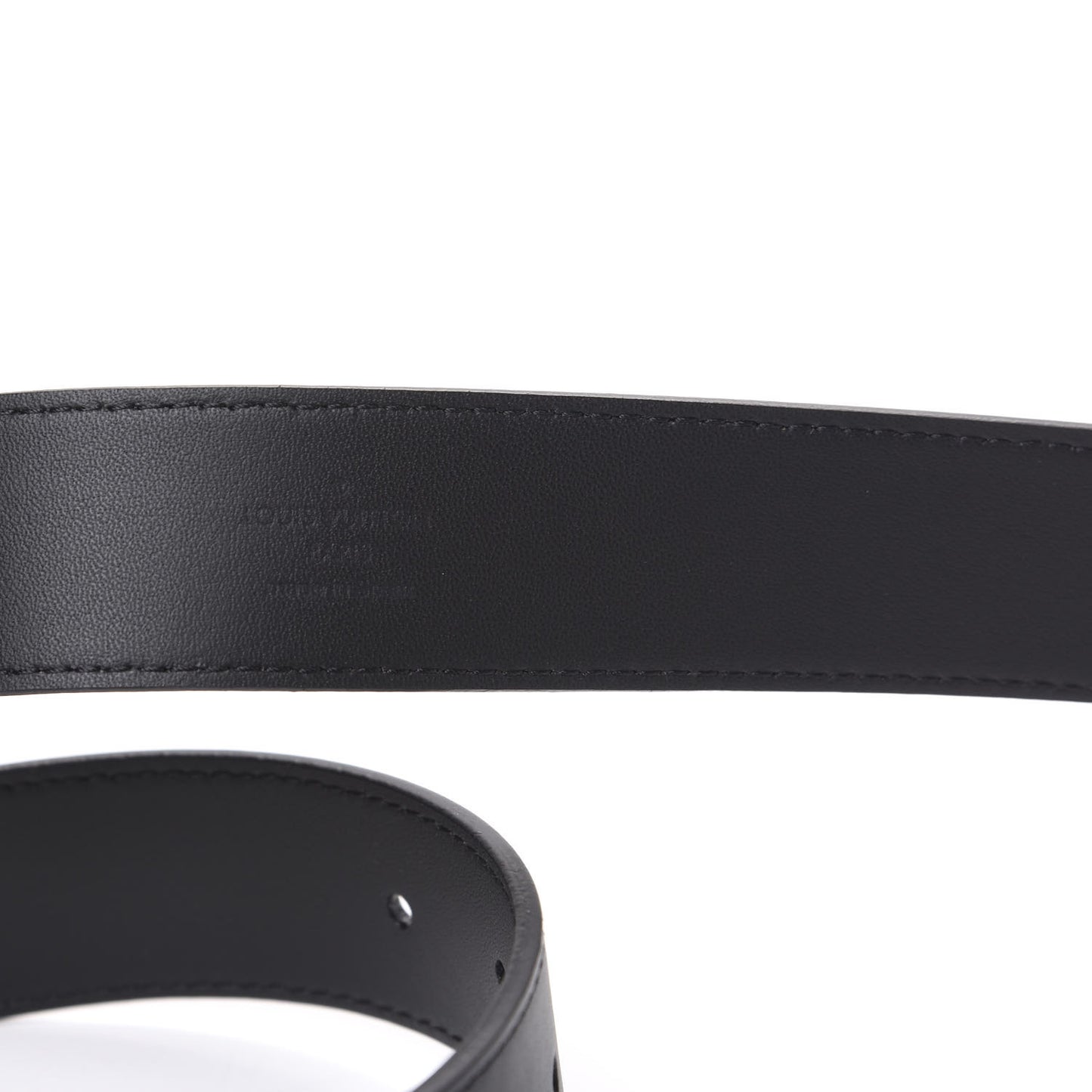 Calfskin 35mm Pont Neuf Belt 75 30 Black