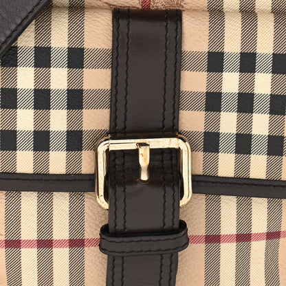 Burberry Haymarket Check Crossbody Black 8 of 8