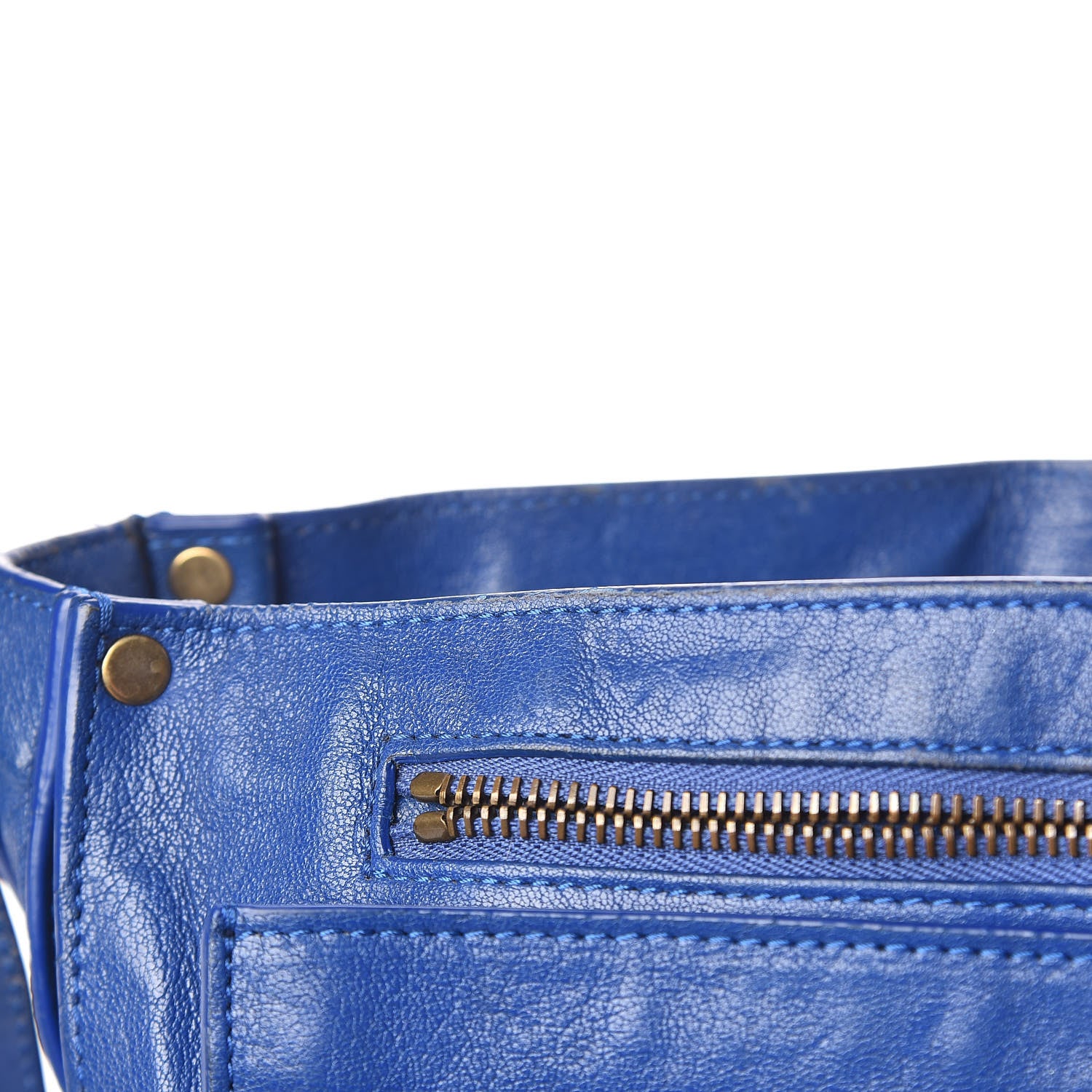 Proenza Schouler Lambskin Medium PS1 Satchel Royal Blue 17 of 45