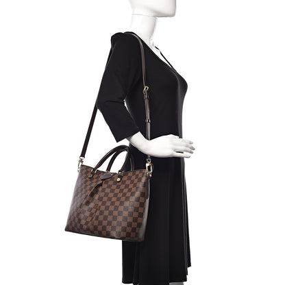 Louis Vuitton Damier Ebene Siena MM 2 of 9
